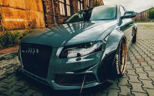 Audi RS4 Sedan WideBody by Best Performance on ADV.1 Wheels (ADV5.0 TRACK FUNCTION CS) 2016 года